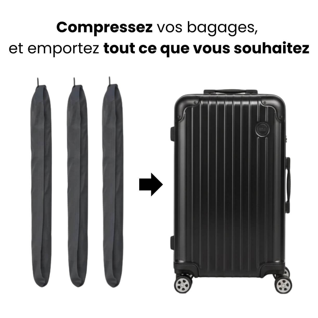 Sac de compression voyage