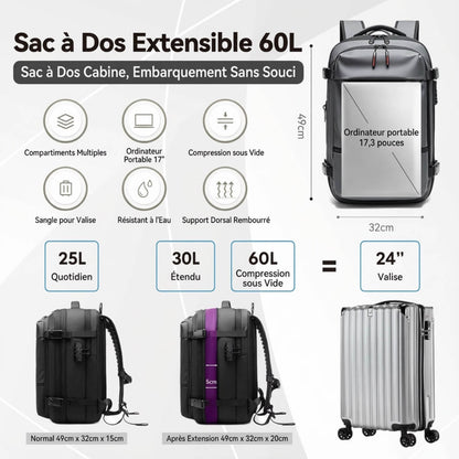Sac à dos de compression