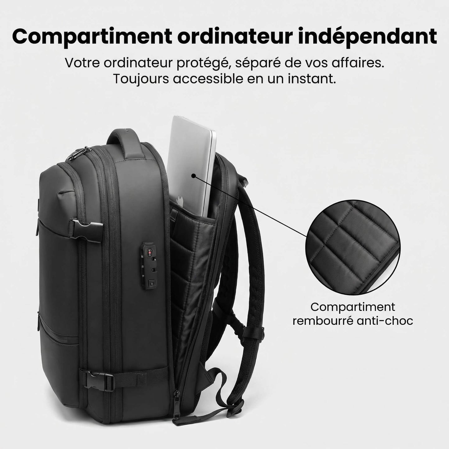 Sac à dos de compression